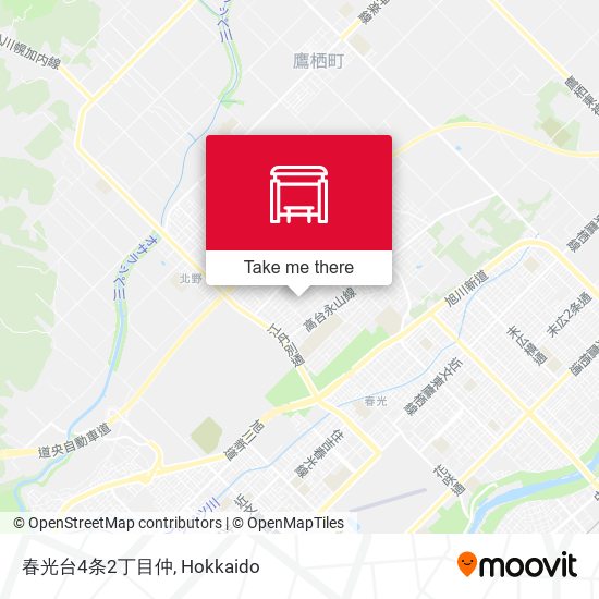 春光台4条2丁目仲 map