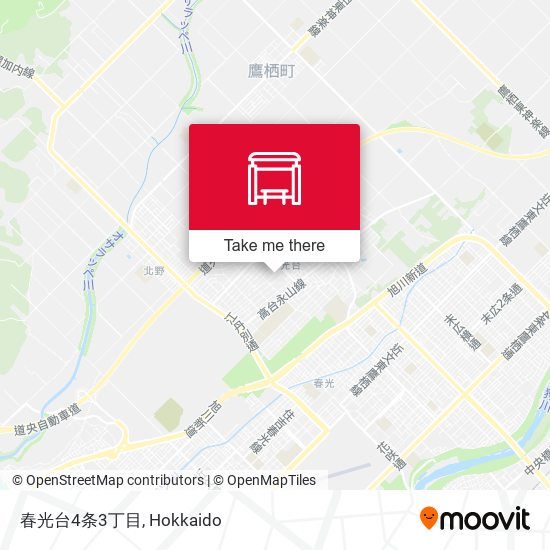 春光台4条3丁目 map