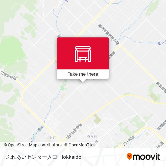 ふれあいセンター入口 map