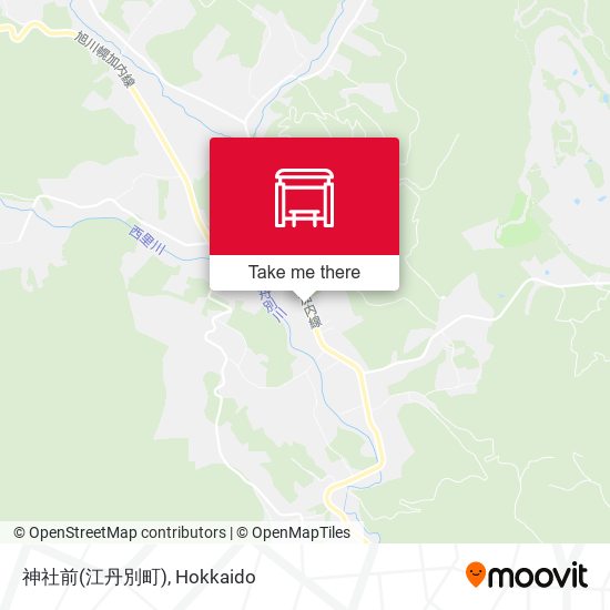 神社前(江丹別町) map
