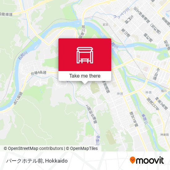 パークホテル前 map