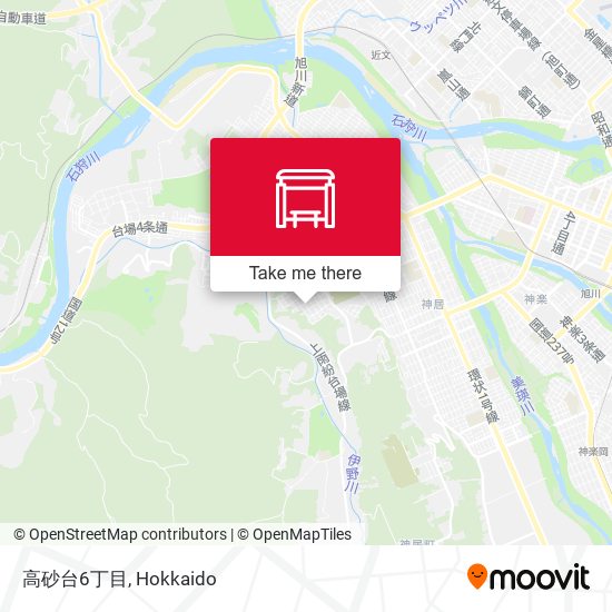 高砂台6丁目 map