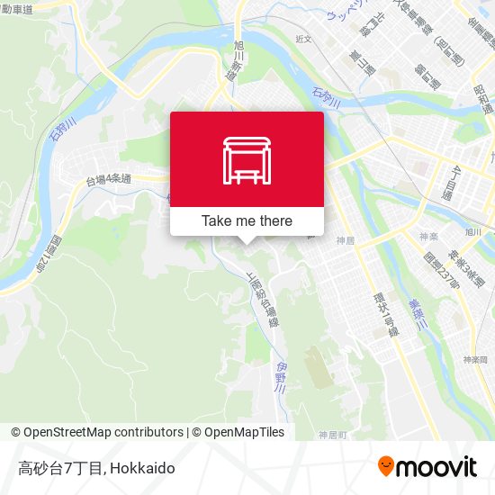 高砂台7丁目 map