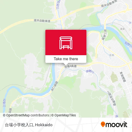 台場小学校入口 map