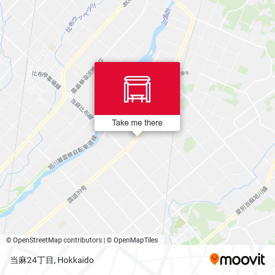 当麻24丁目 map