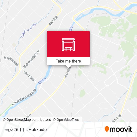 当麻26丁目 map