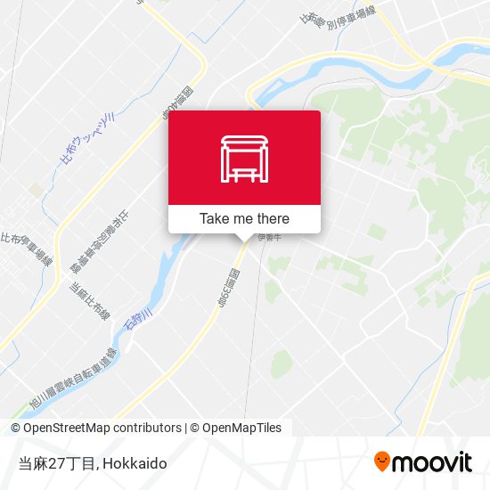 当麻27丁目 map