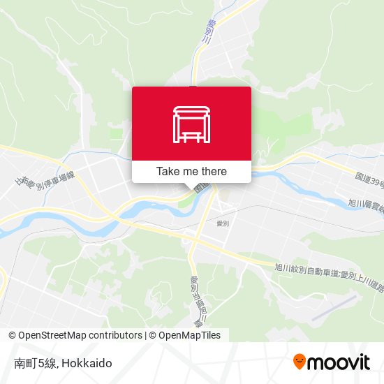 南町5線 map