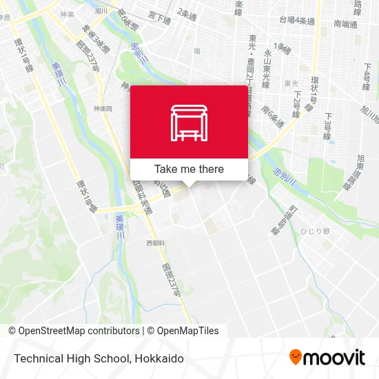 Technical High School map