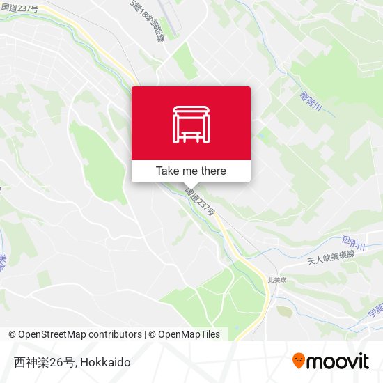 西神楽26号 map