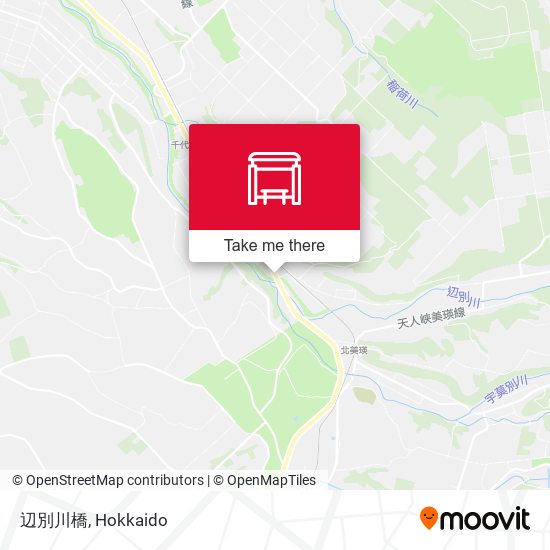 辺別川橋 map