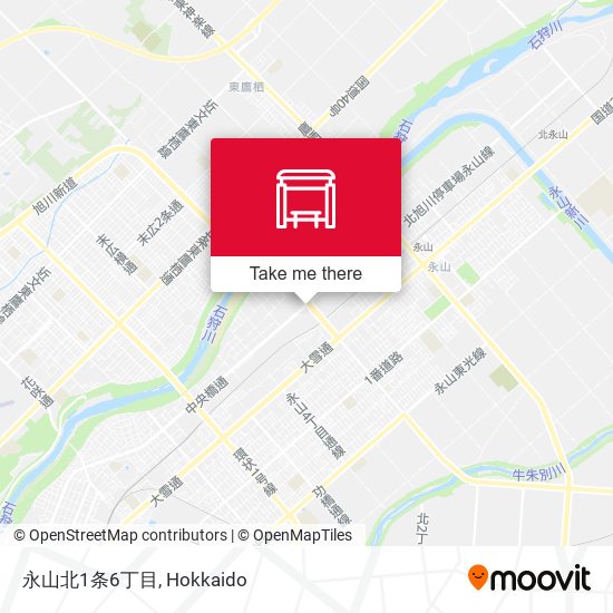永山北1条6丁目 map