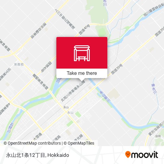 永山北1条12丁目 map