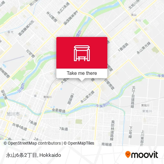 永山6条2丁目 map