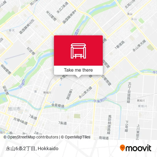 永山6条2丁目 map