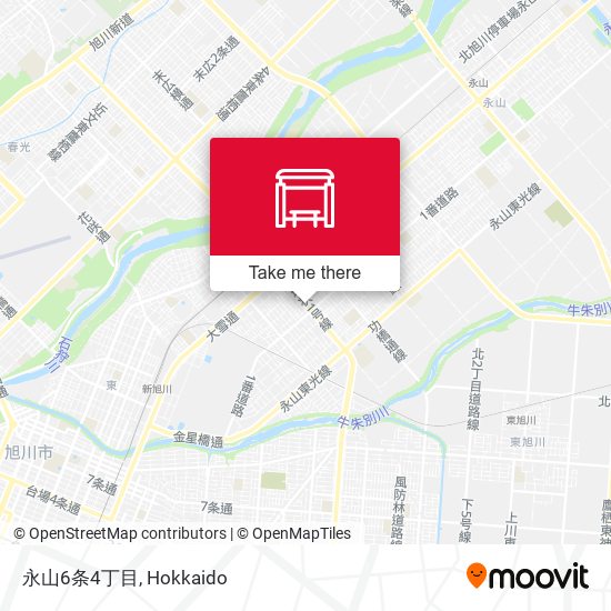 永山6条4丁目 map