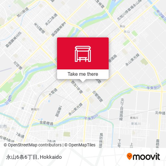 永山6条6丁目 map
