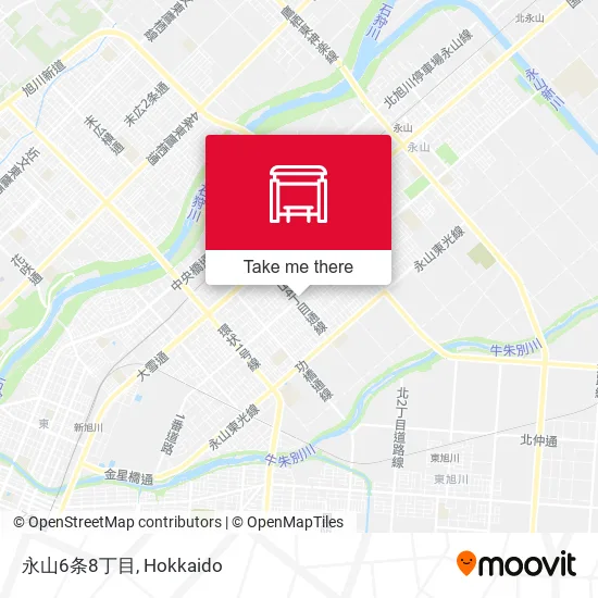 永山6条8丁目 map