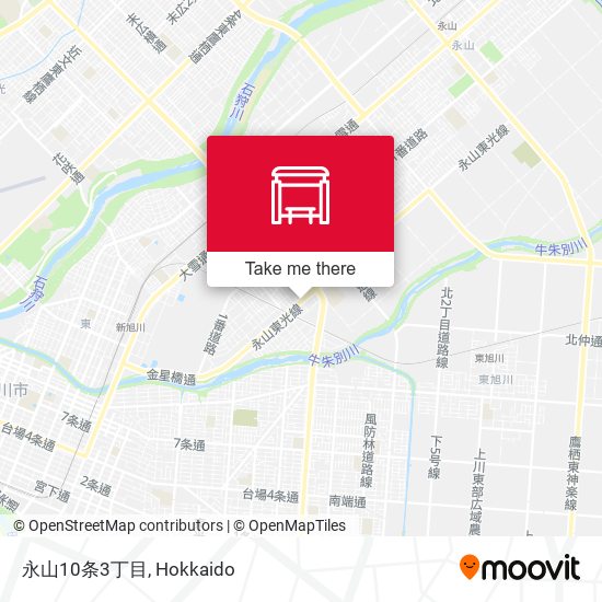永山10条3丁目 map