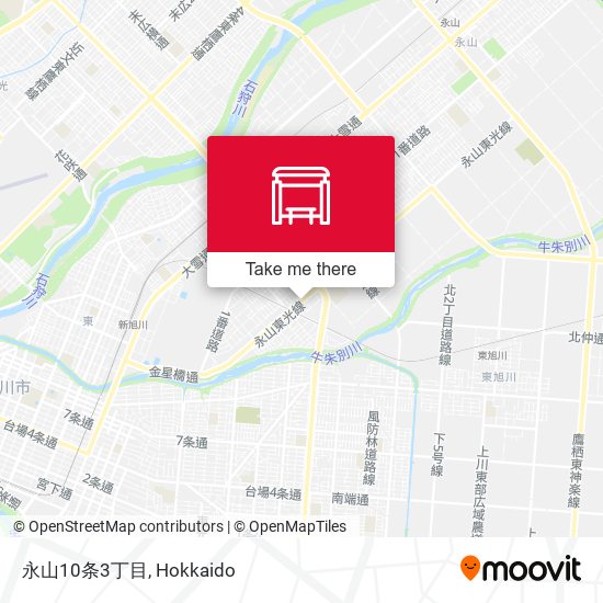 永山10条3丁目 map