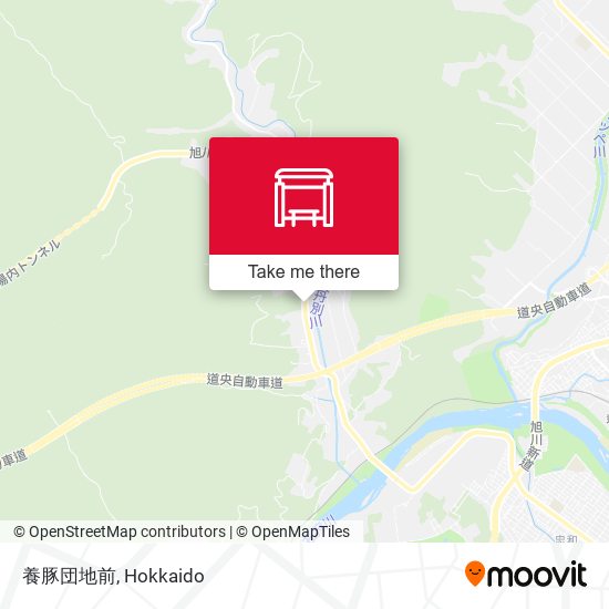 養豚団地前 map