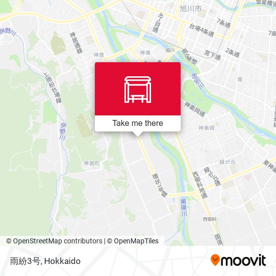 雨紛3号 map