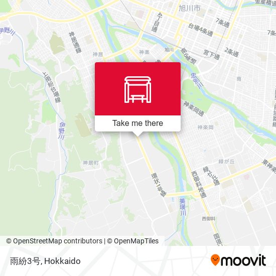 雨紛3号 map