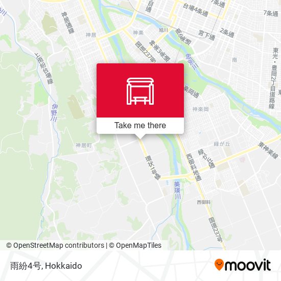 雨紛4号 map