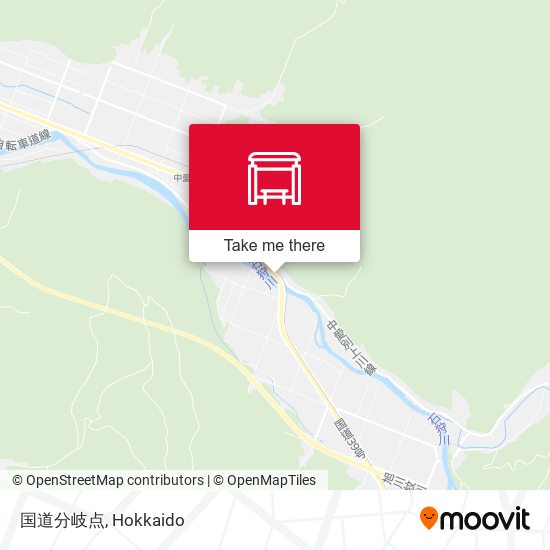 国道分岐点 map