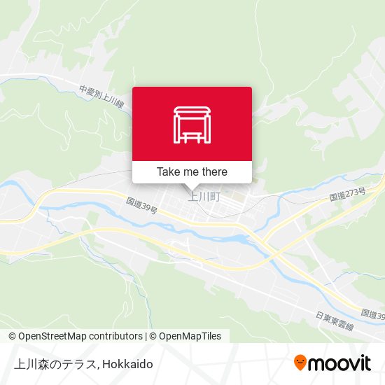 上川森のテラス map