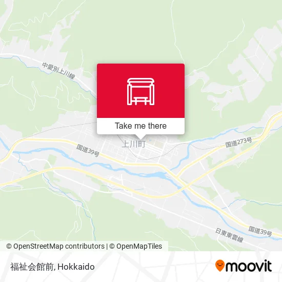 福祉会館前 map
