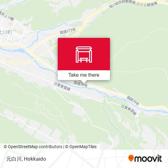元白川 map