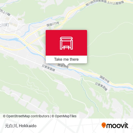 元白川 map