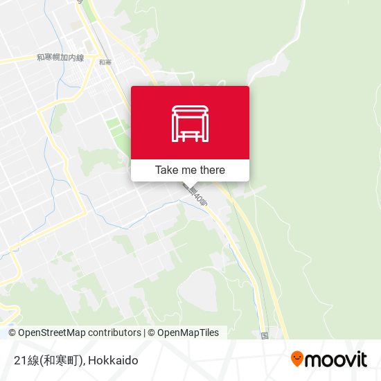 21線(和寒町) map