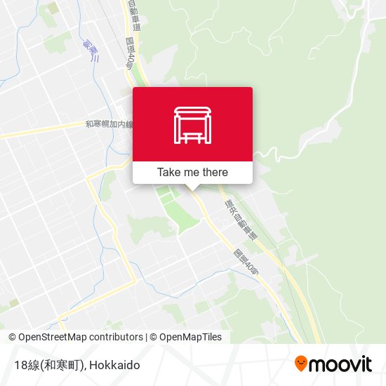 18線(和寒町) map