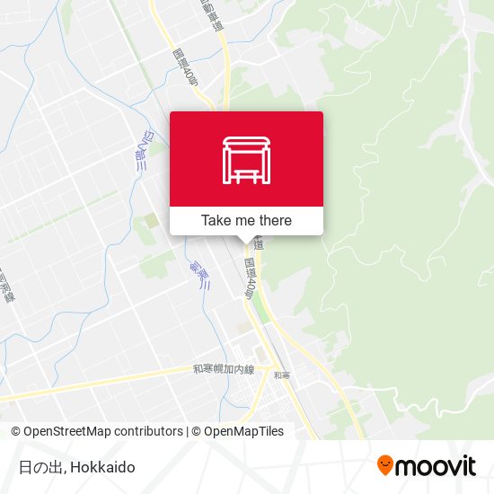 日の出 map