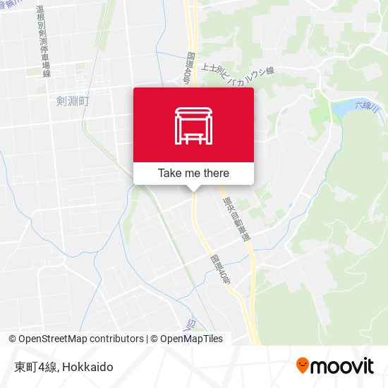 東町4線 map