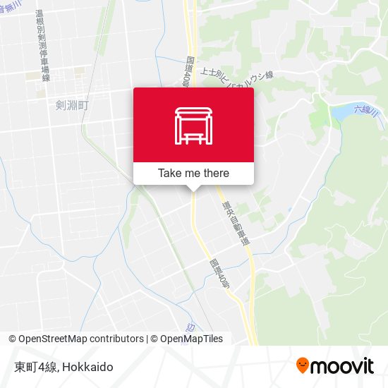 東町4線 map