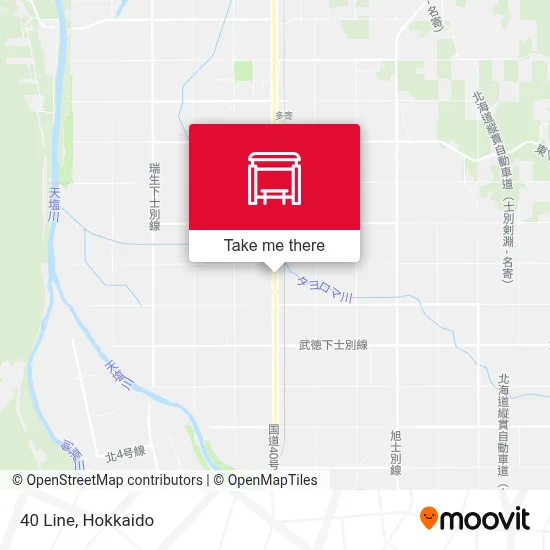 40 Line map