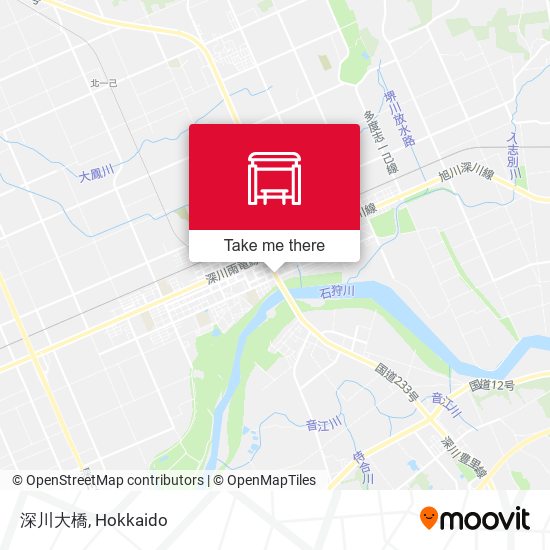 深川大橋 map