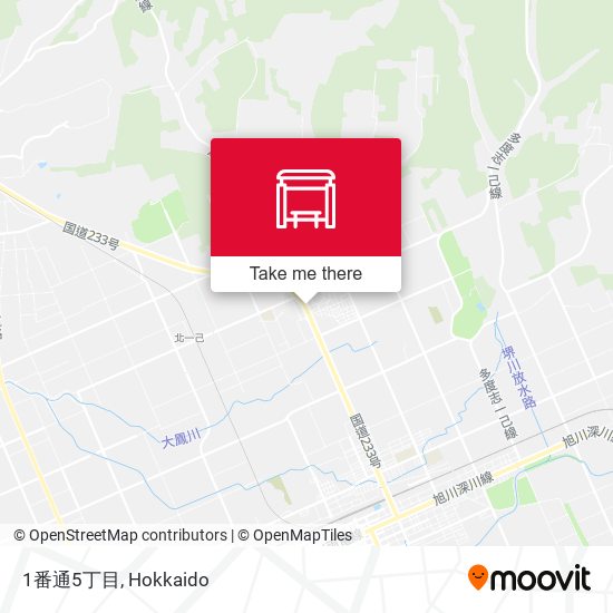 1番通5丁目 map