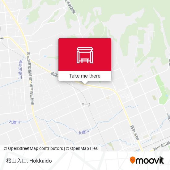 桜山入口 map