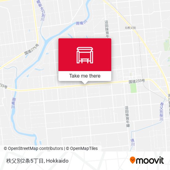 秩父別2条5丁目 map
