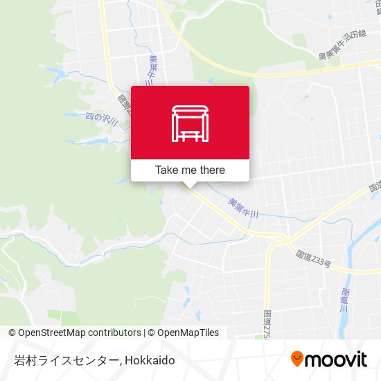 岩村ライスセンター map