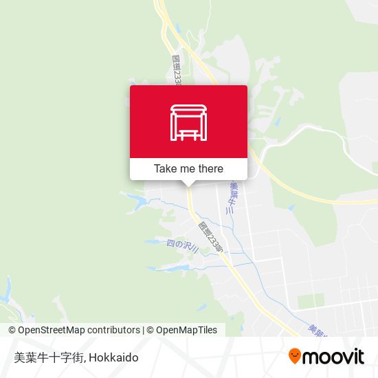 美葉牛十字街 map