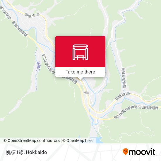 幌糠1線 map