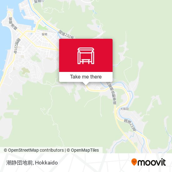 潮静団地前 map