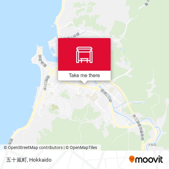 五十嵐町 map
