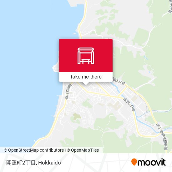 開運町2丁目 map
