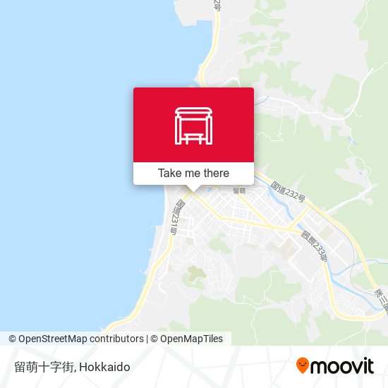 留萌十字街 map